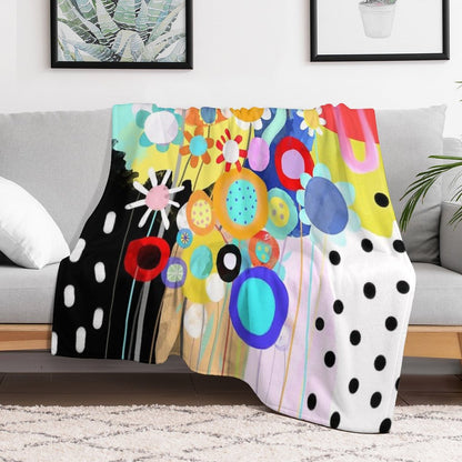 Tú Eres Mi Refugio Y Mi Verdad - Ruth Fitta-Schulz Throw Blanket