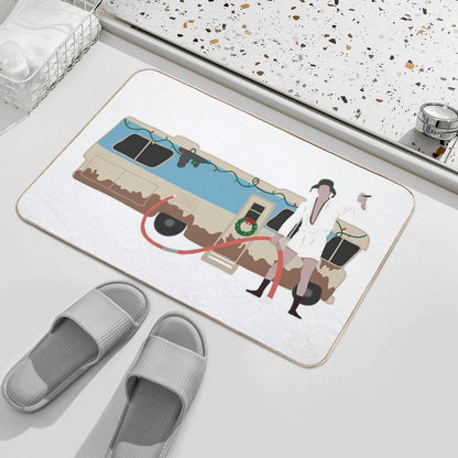 Cousin Eddie Merry Christmas Shitters Full Bath Mat