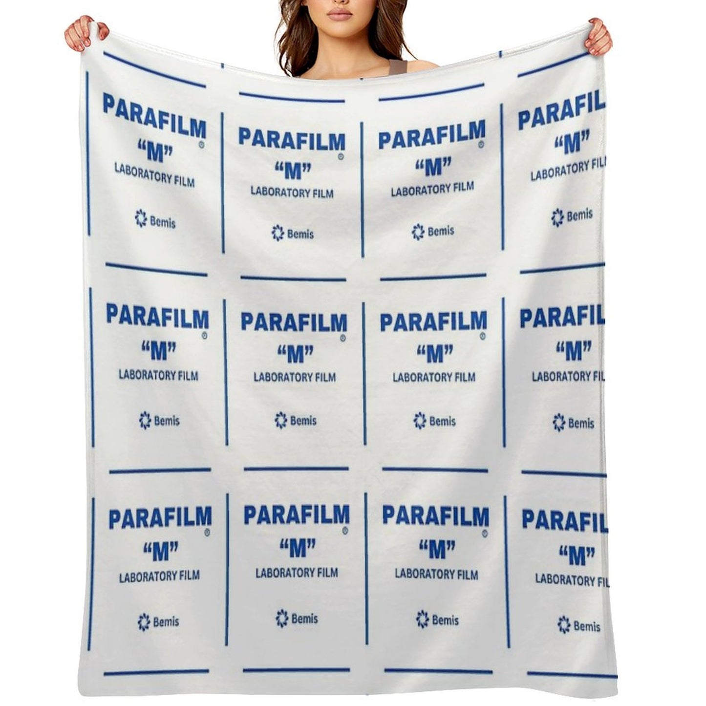 Parafilm Lover Throw Blanket