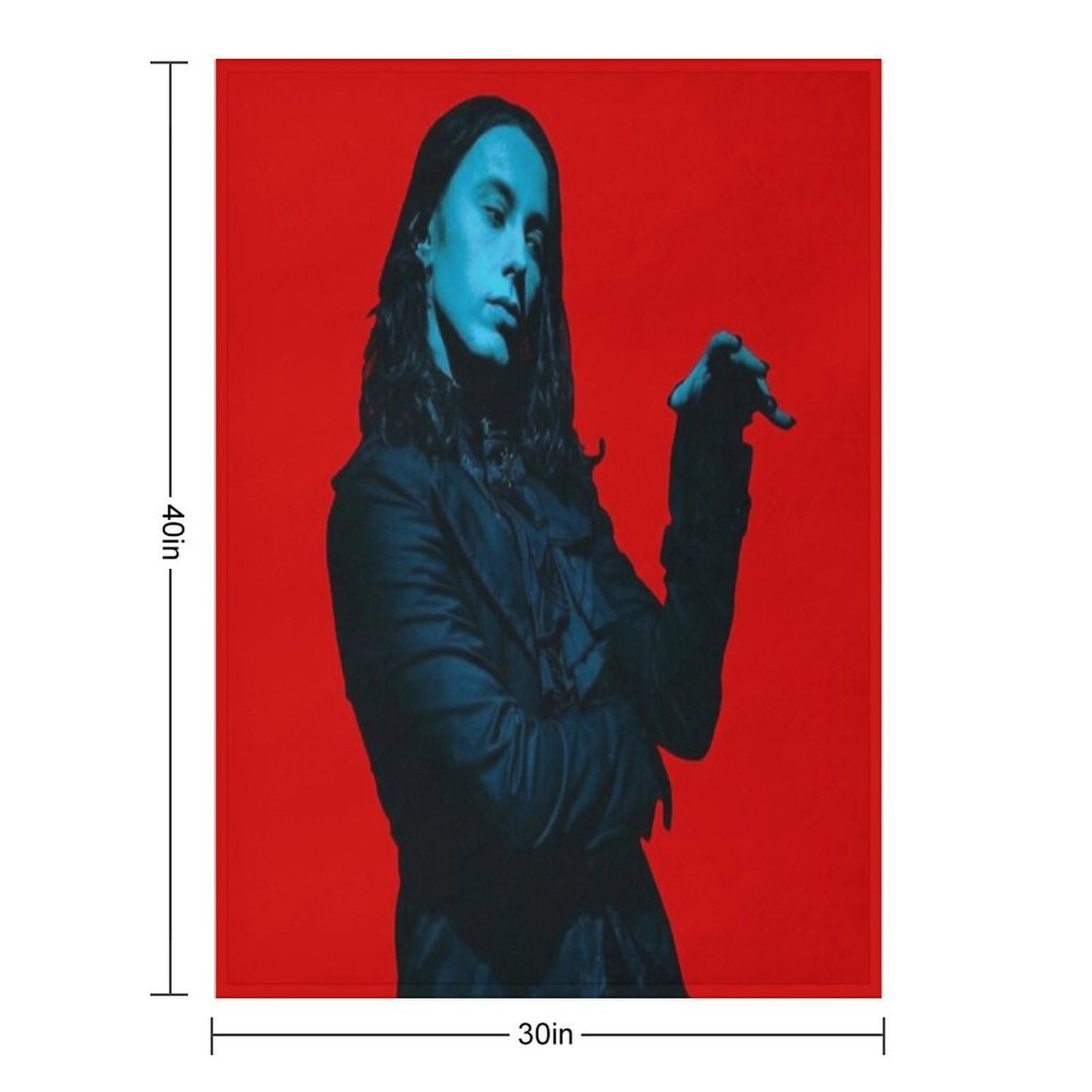 Ronnie Radke Throw Blanket