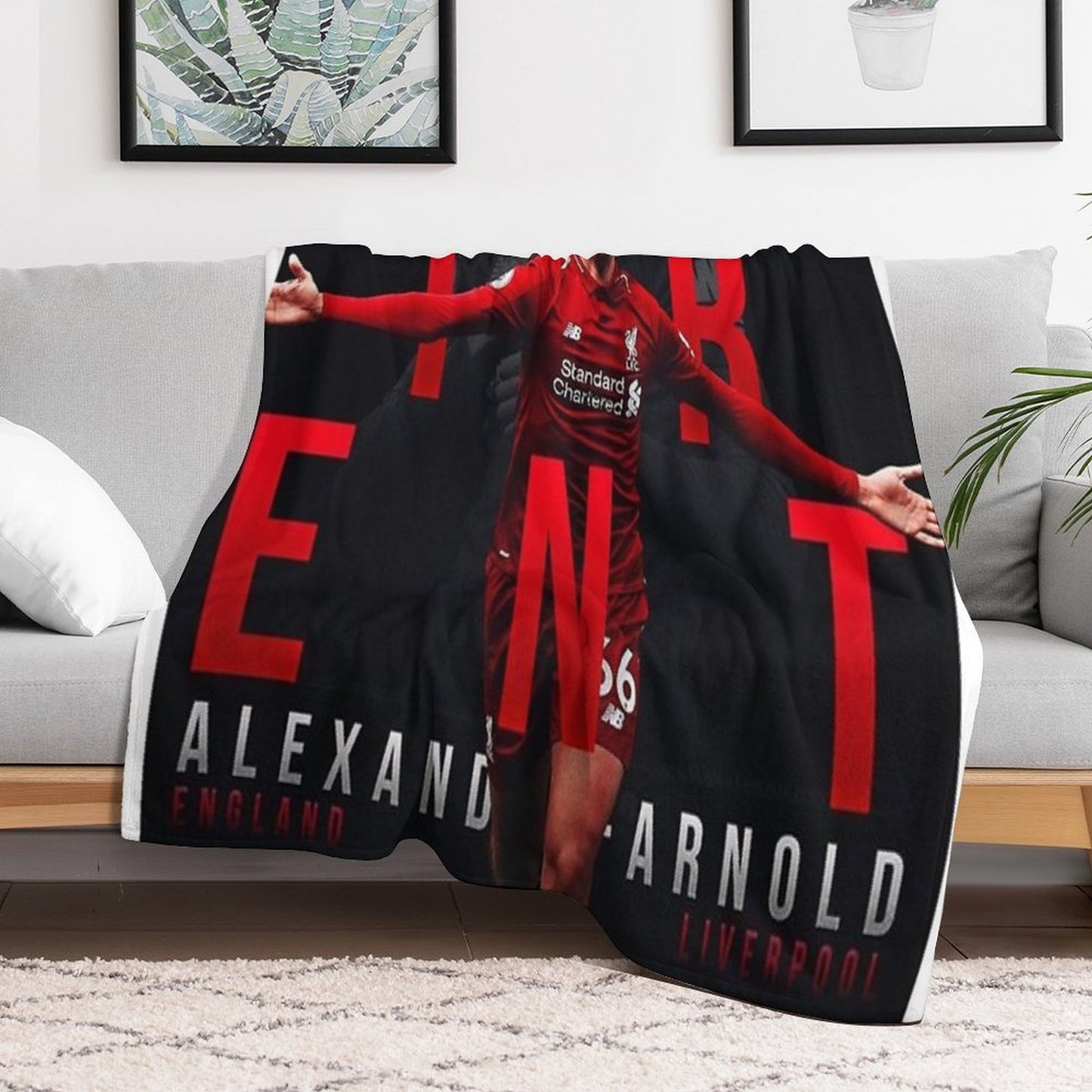 Trent Alexander-Arnold Throw Blanket