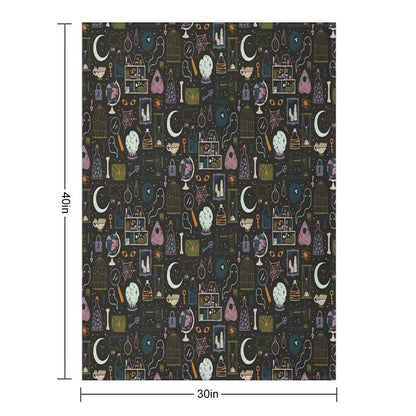 Haunted Attic Throw Blanket