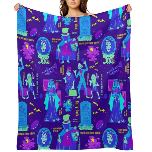 Happy Haunts. Throw Blanket