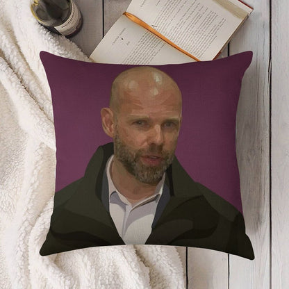 Jeroen Weimar – Victoria’s Commander of The Pandemic Response Linen Throw Pillow Cover