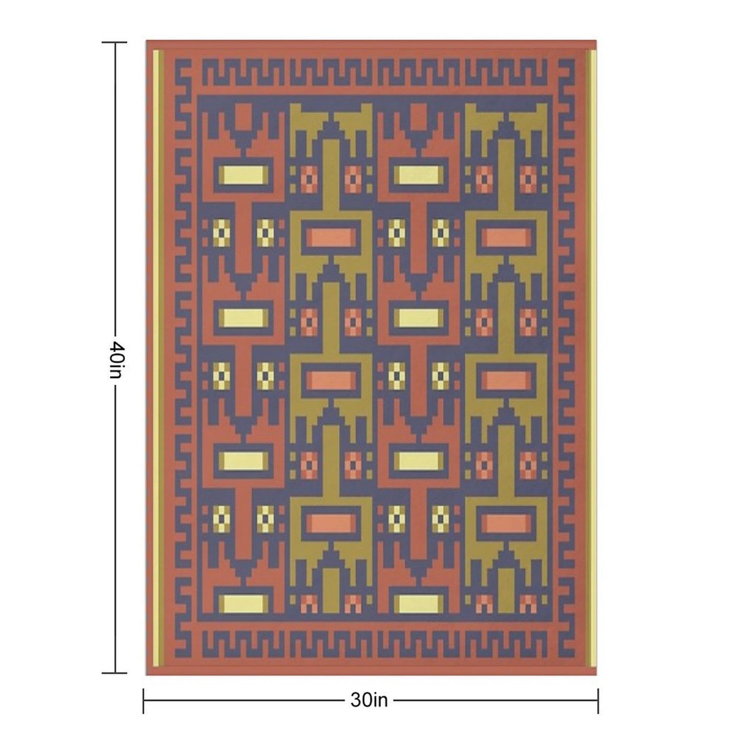 Madotsuki's Rug (Yume Nikki) Throw Blanket