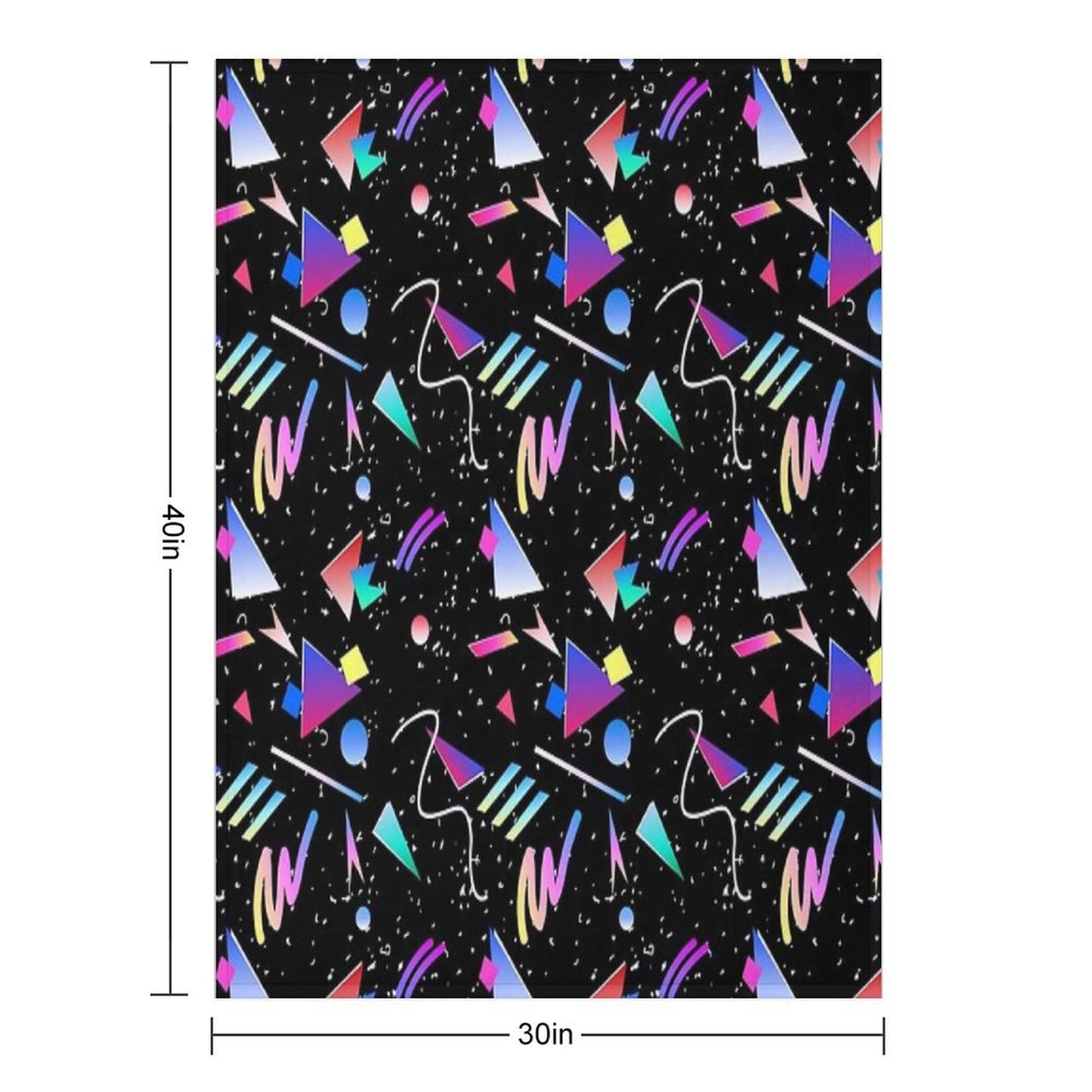 HELLO MEMPHIS (black) Throw Blanket