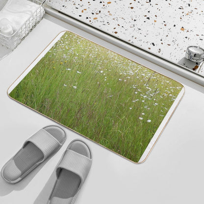 Fields of Grass Bath Mat