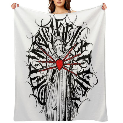 Maria Seven Swords Throw Blanket