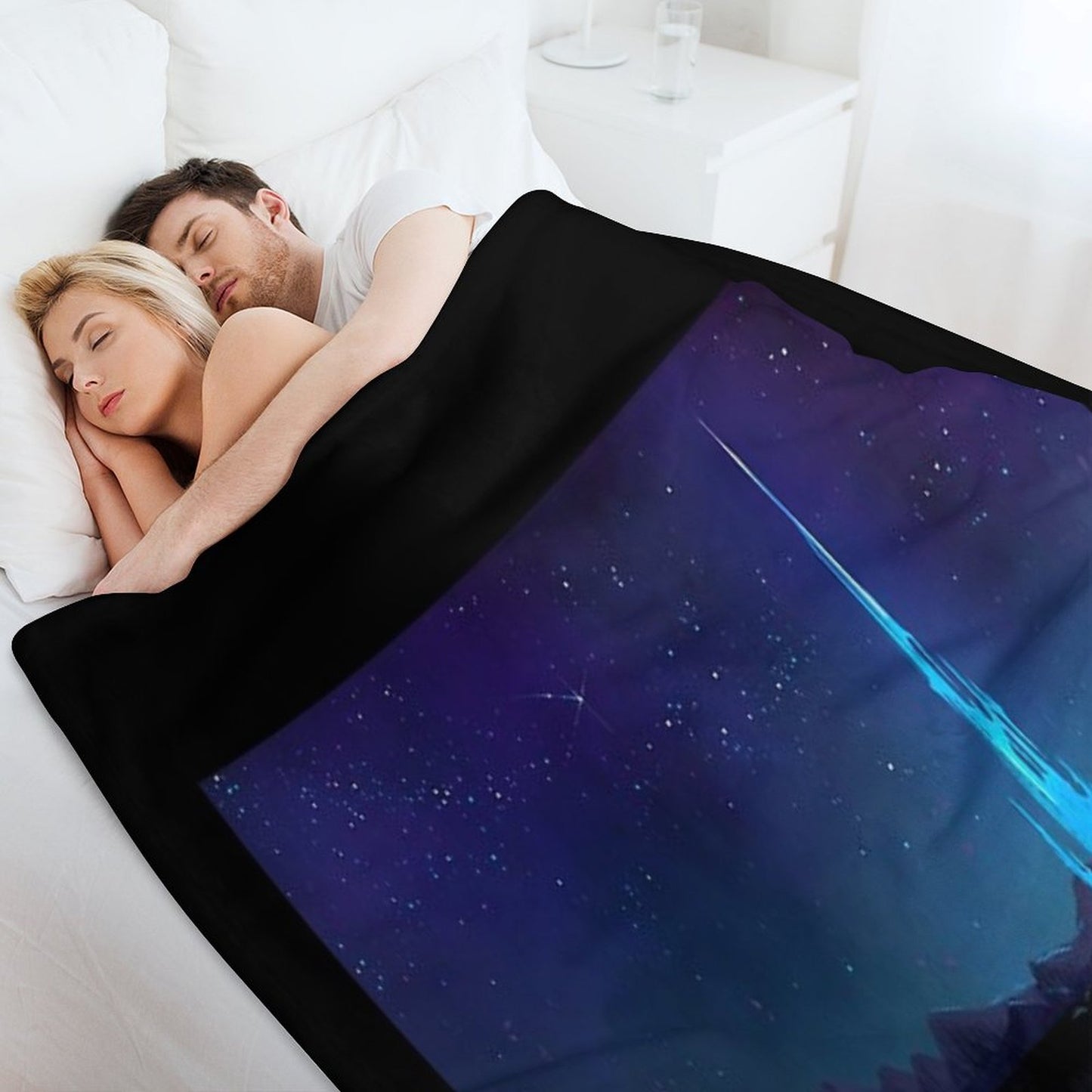 Lakeland at Night Throw Blanket