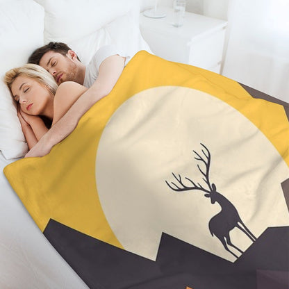 Deer Throw Blanket
