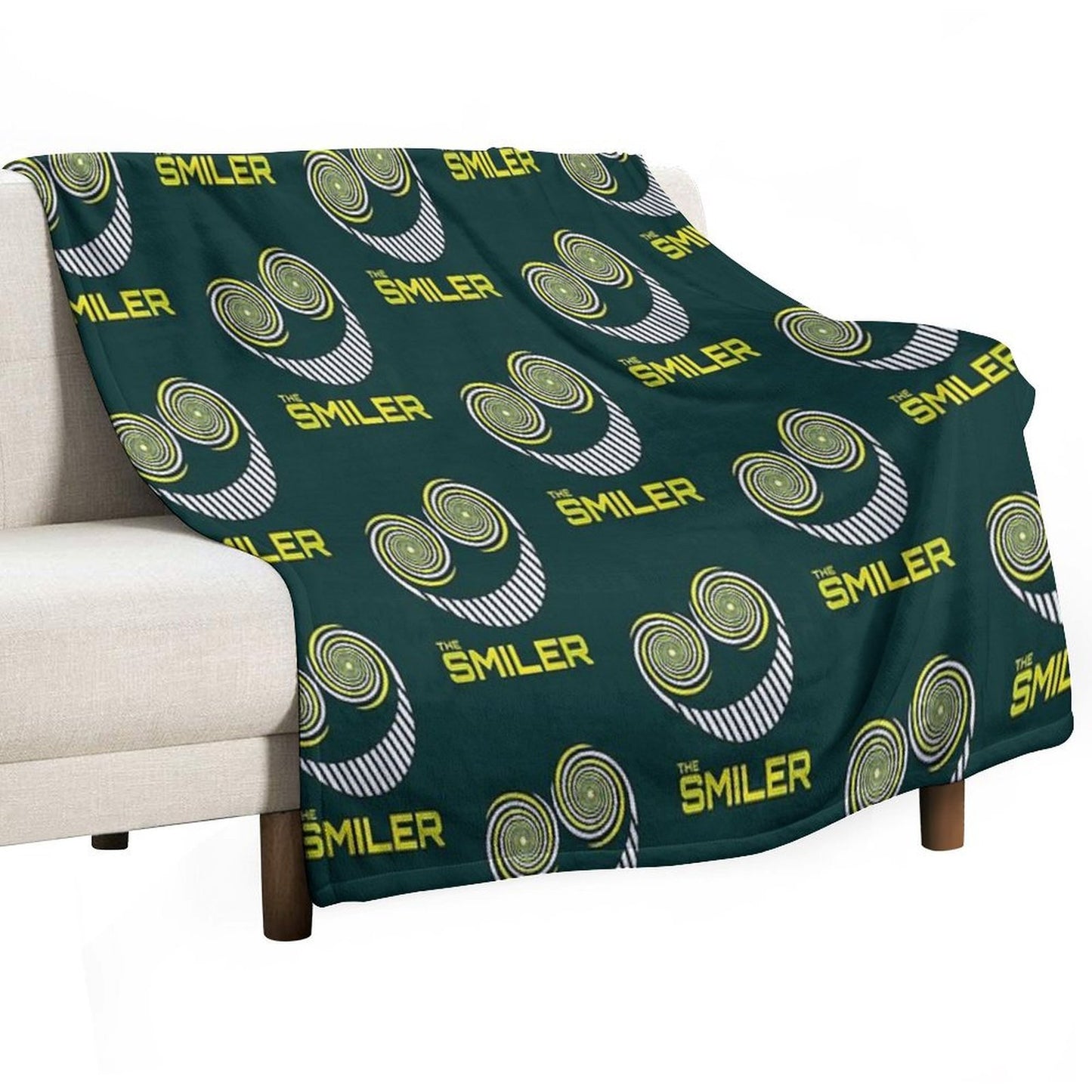 The Smiler Throw Blanket