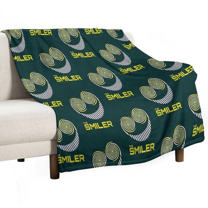 The Smiler Throw Blanket