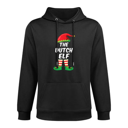 The Dutch Elf Family Matching Funny Christmas Costume Pilling-Resistant Hoodie