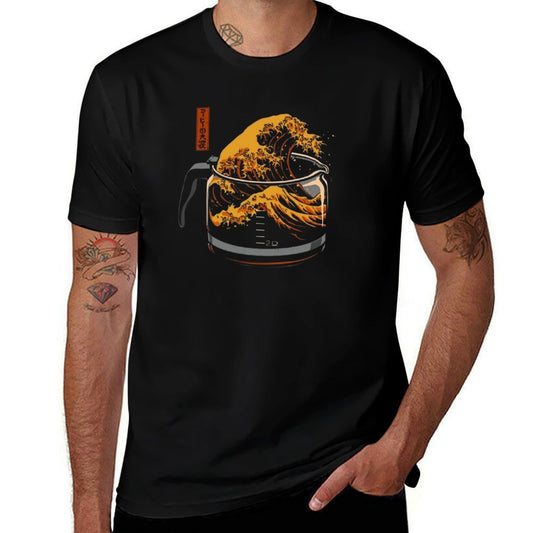 The Great Wave of Coffee  Versatile T-Shirt