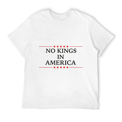 No Kings in America Flag Protest Save Democracy  Soft T-Shirt