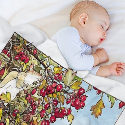 The Blackthorn Bush Throw Blanket