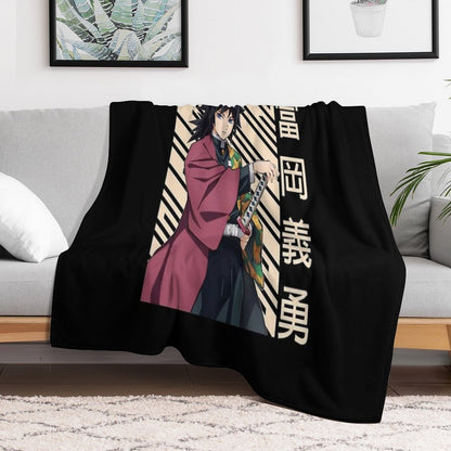 Demon Slayer - Giyu Tomioka Throw Blanket