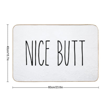 Nice Butt Bath Mat