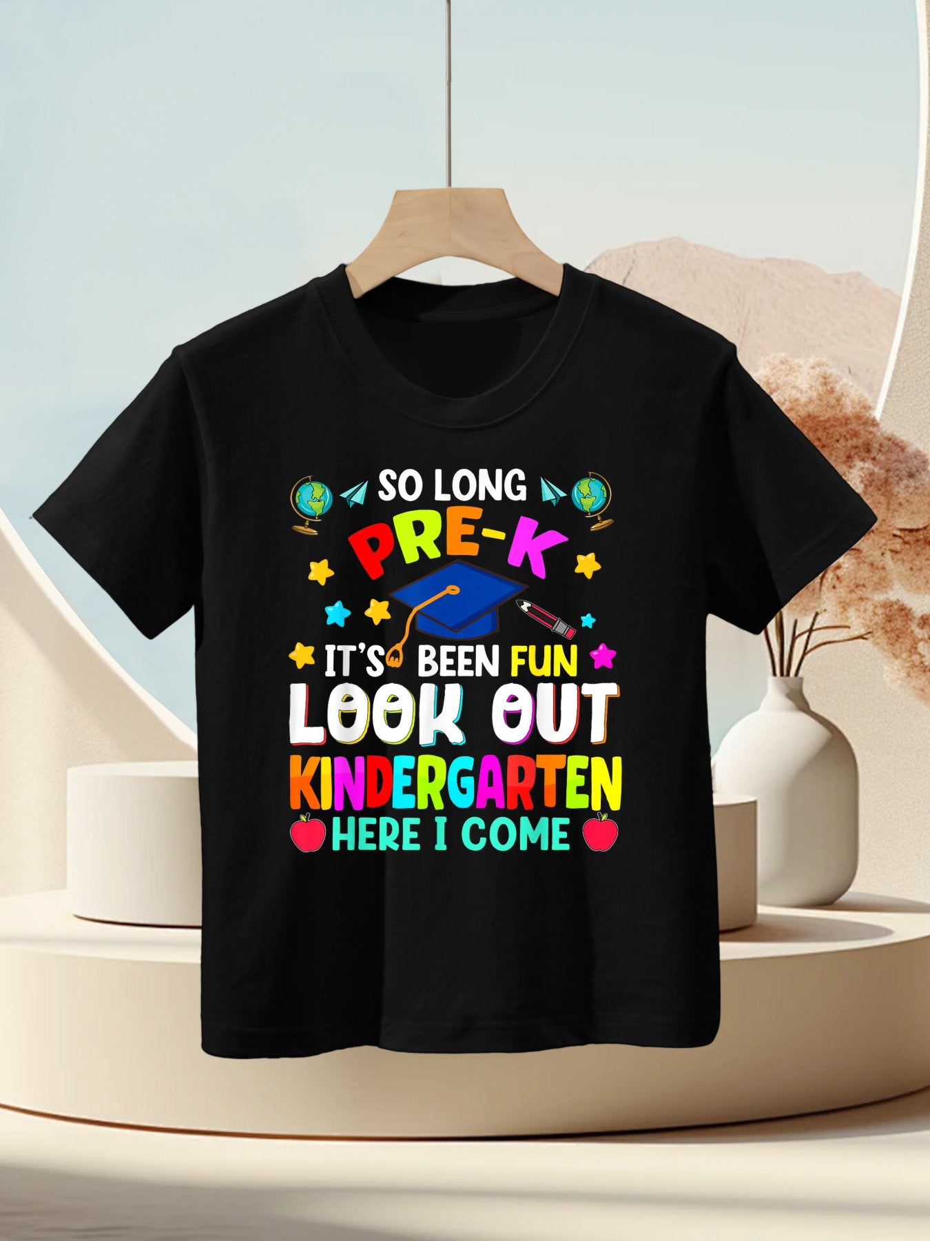 So Long PreK Graduation Graduate Teacher Kid Boy Girl Kids T-Shirt