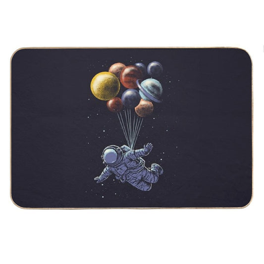 Space Travel Bath Mat