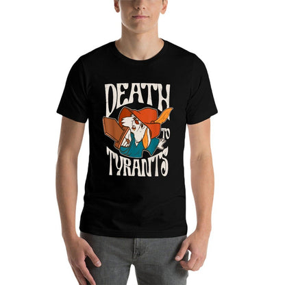 Retro Rabbit Death To Tyrants Vintage 90s  Odor-resistant T-Shirt