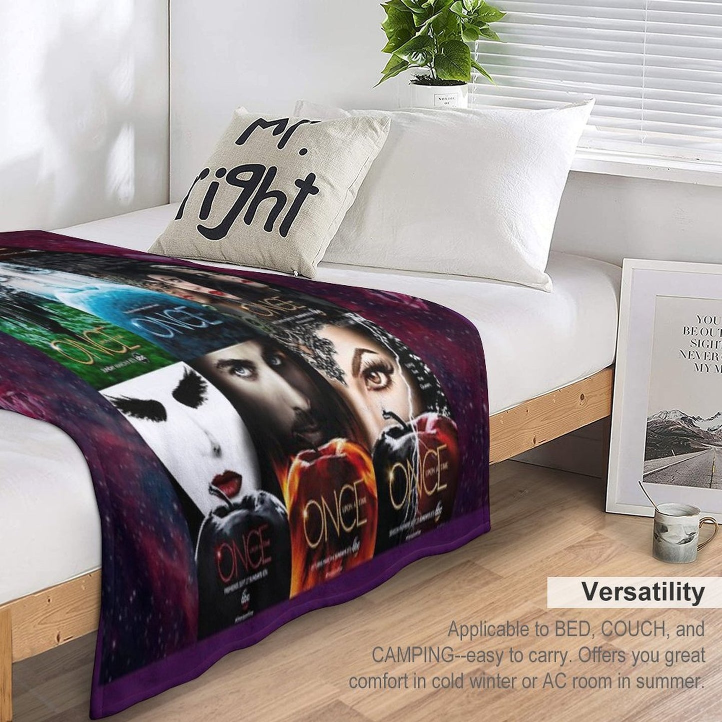 Once Upon A Time ... Throw Blanket