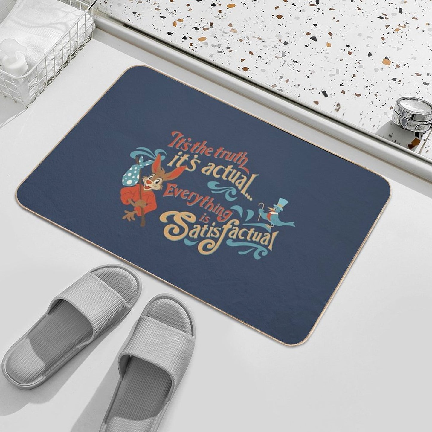 Splash Mountain Bath Mat