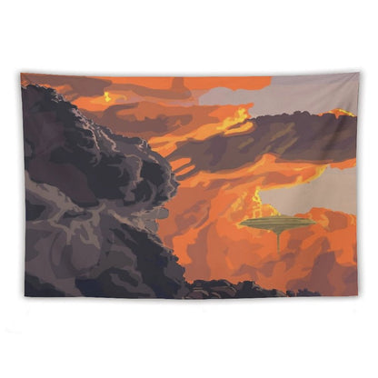 City in The Clouds Tapestry