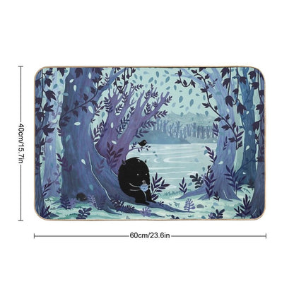 A Quiet Spot of Tea Bath Mat