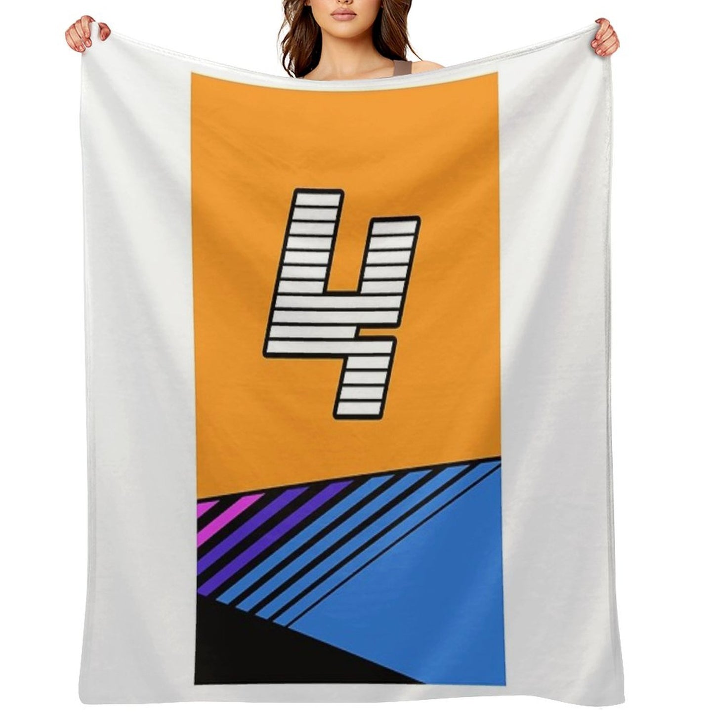 Lando Norris Mclaren 2021 Throw Blanket