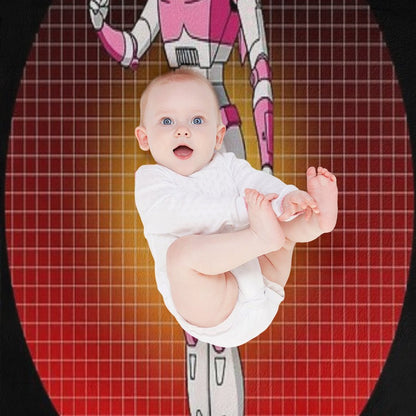 Arcee Autobot Transformer G1 Throw Blanket