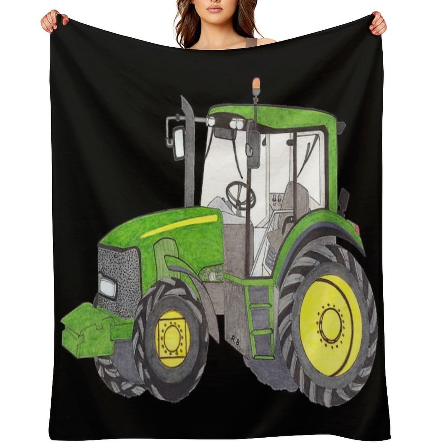TRACTOR Throw Blanket
