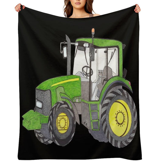 TRACTOR Throw Blanket