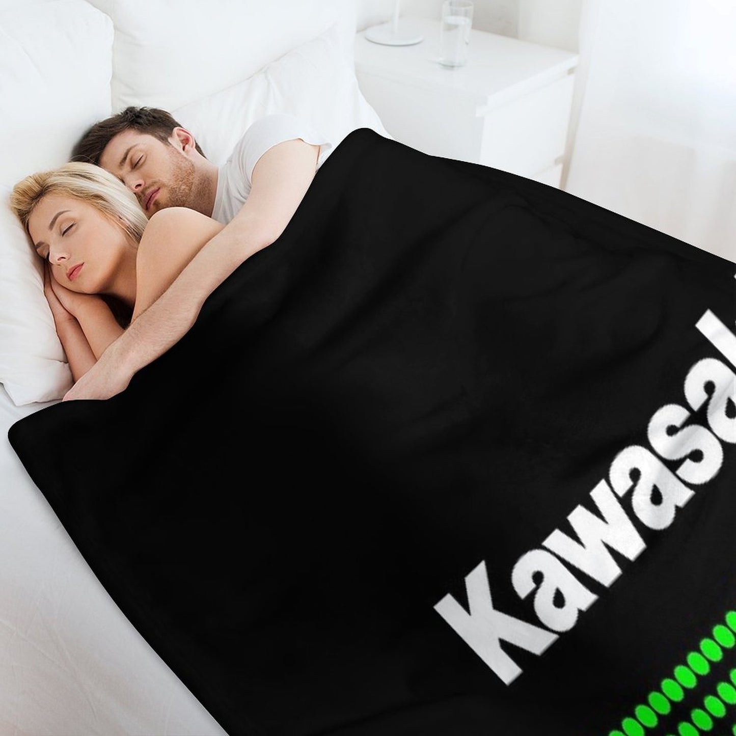 KAWASAKI Team Throw Blanket