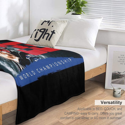Max Verstappen F1 CHAMPION Throw Blanket