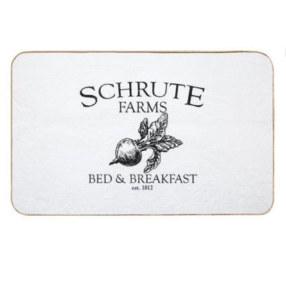 Schrute Farms Funny Office Bath Mat