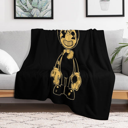 Bendy And The Ink Machine Throw Blanket