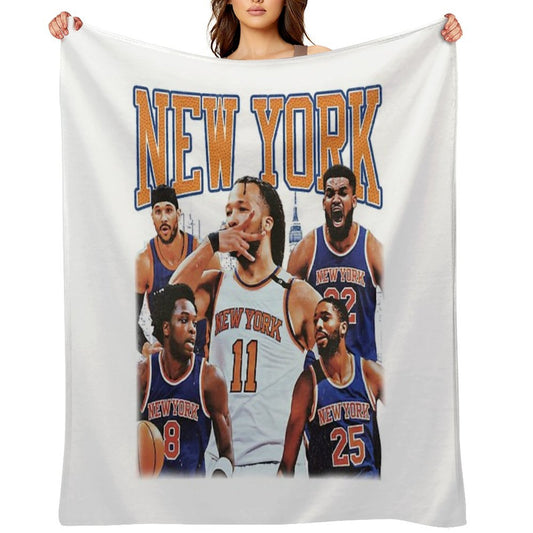 NEW YORK BASKETBALL Throw Blanket