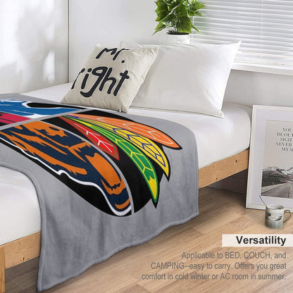 Chicago Northside Sports Quad Throw Blanket