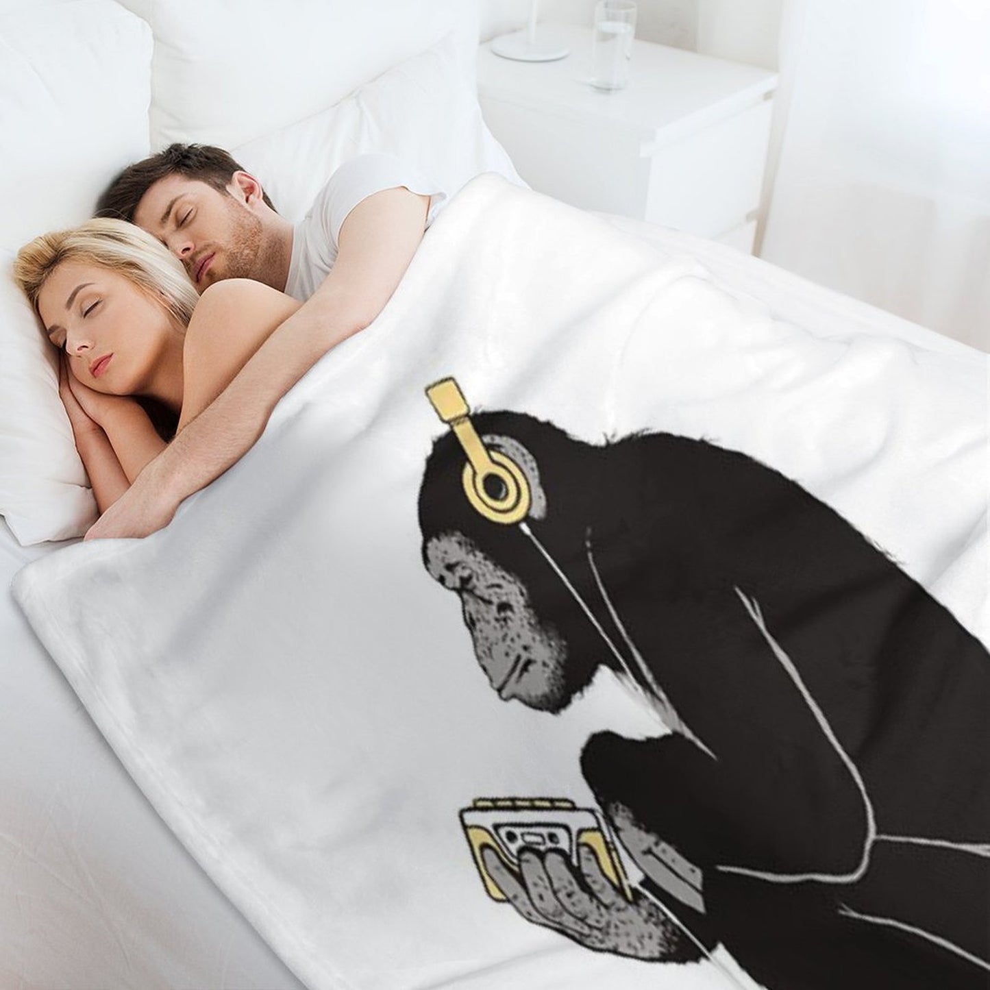 Monkey Business Throw Blanket