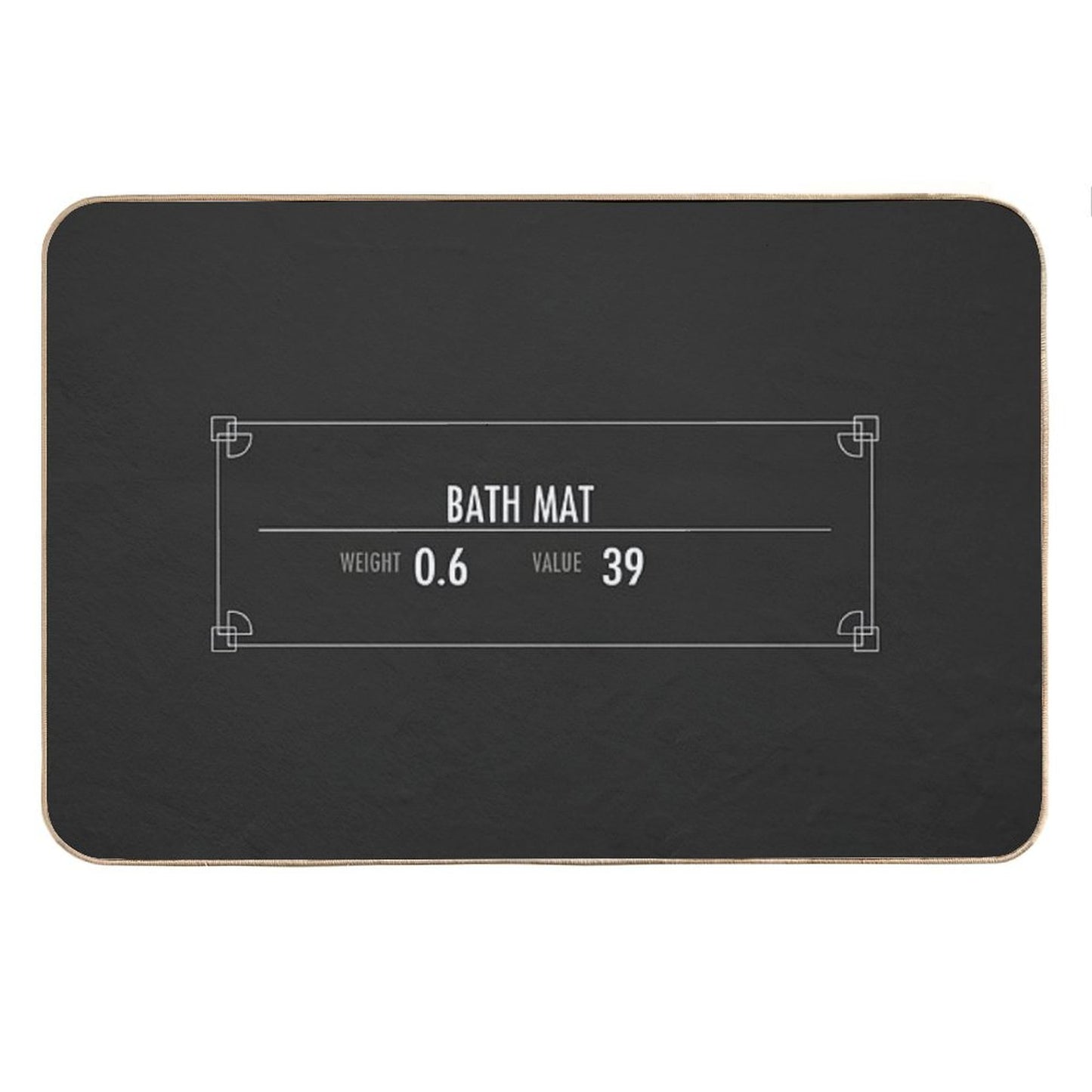 Bath Mat of Molag Bal Bath Mat