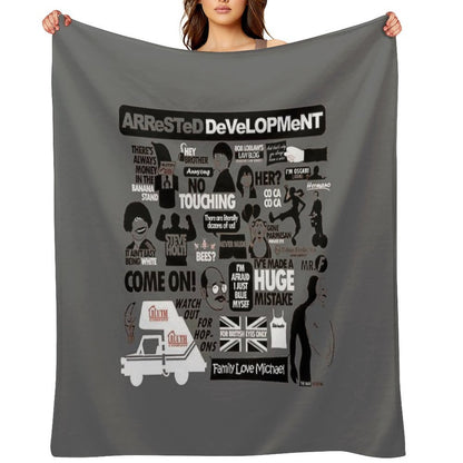 Arrested Development Throw Blanket
