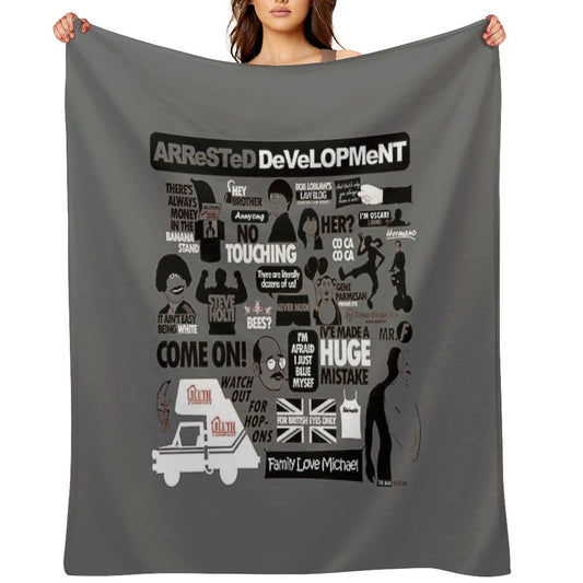 Arrested Development Throw Blanket