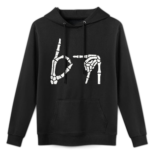 Funny Halloween Costume Six Seven 6 7 Meme 67 Skeleton Hand Breathable Fabric Hoodie