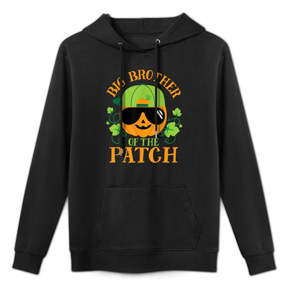 Big Brother Pumpkin Patch Matching Family Boys Halloween Customizable Surface Hoodie