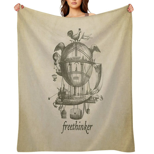 Freethinker Throw Blanket