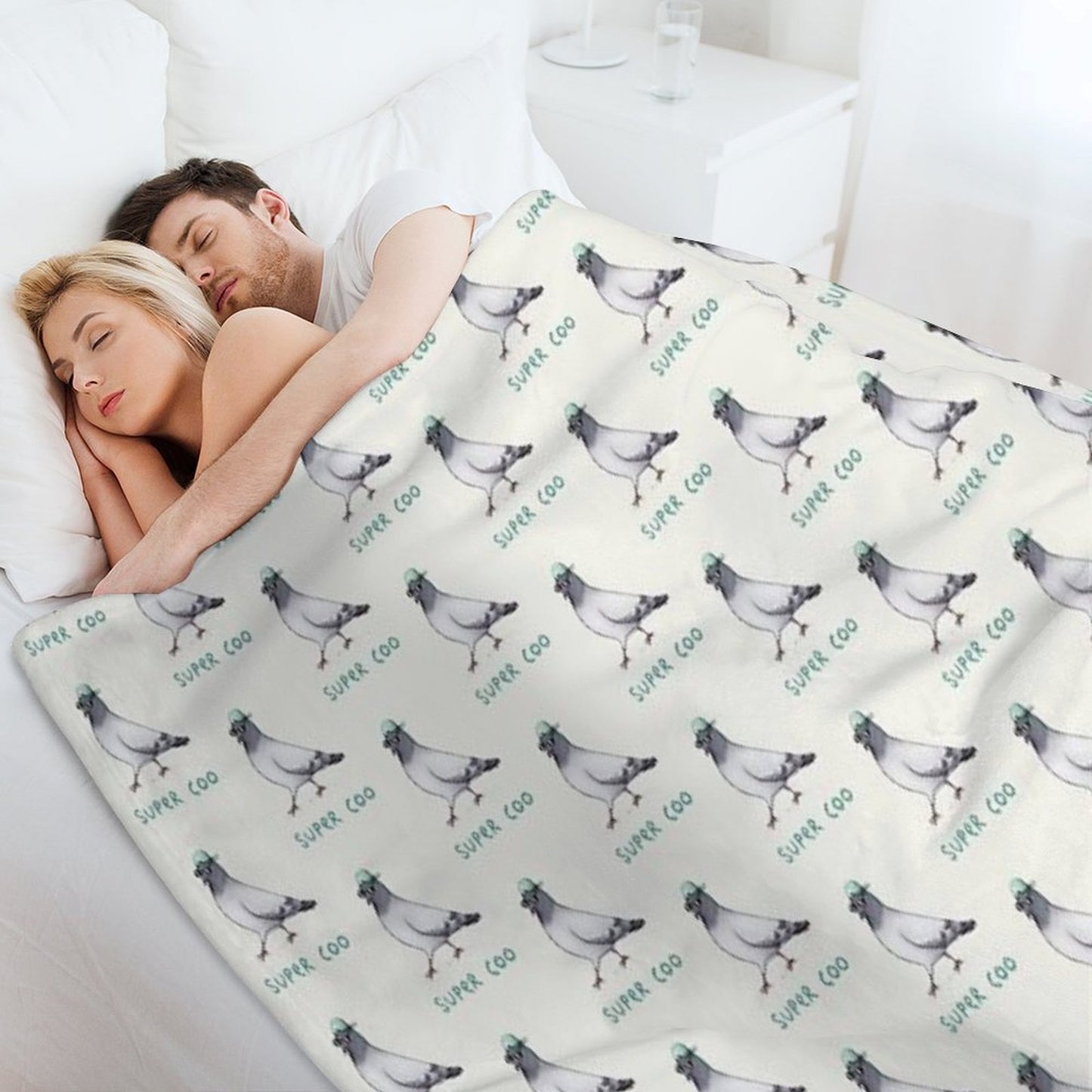 Super Coo Throw Blanket