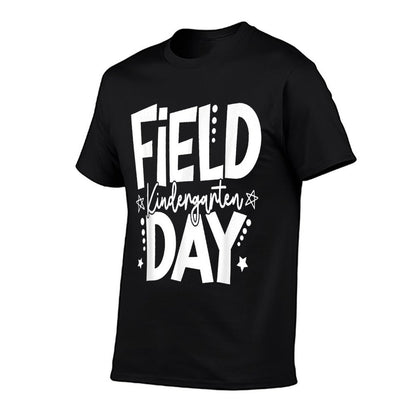 Kindergarten Field Day 2025 Let The Games Begin Kids Teacher T-Shirt