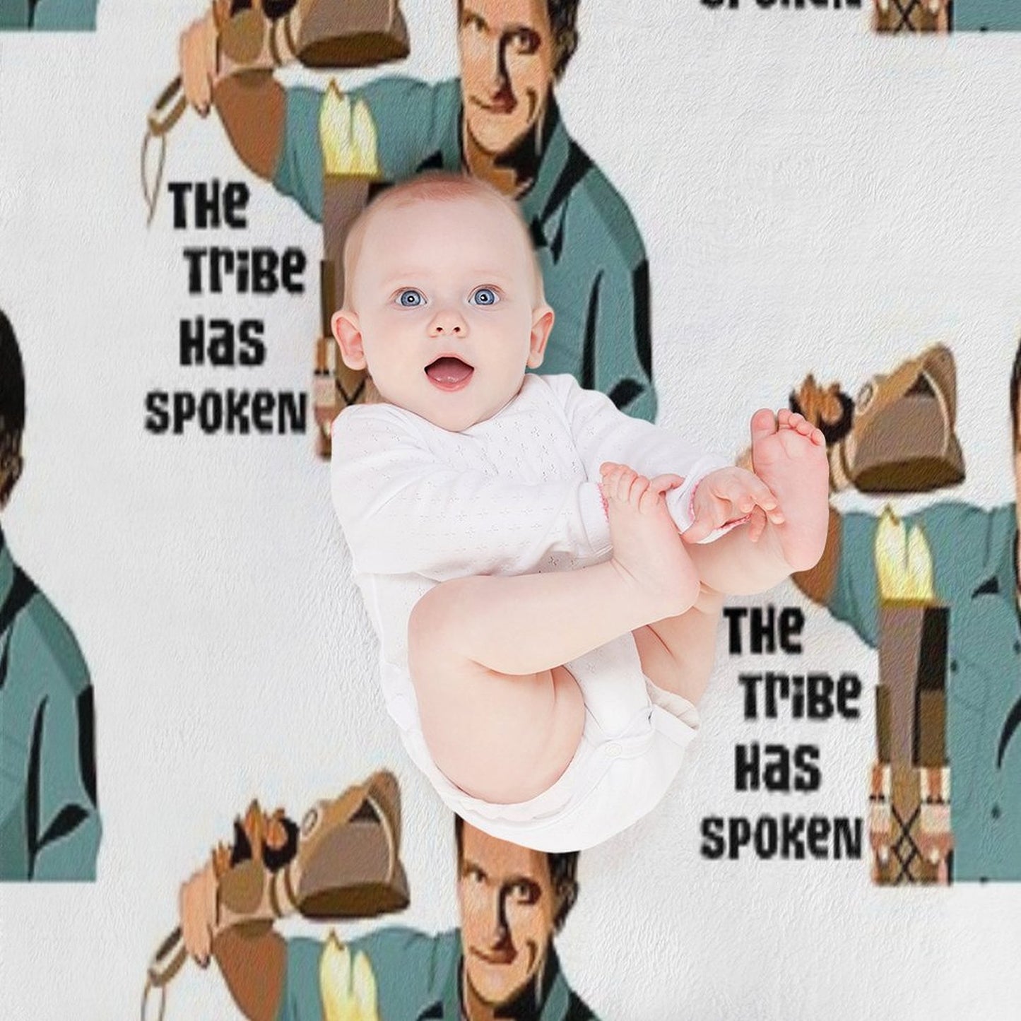 Jeff Probst The Tribe Has Spoken Throw Blanket