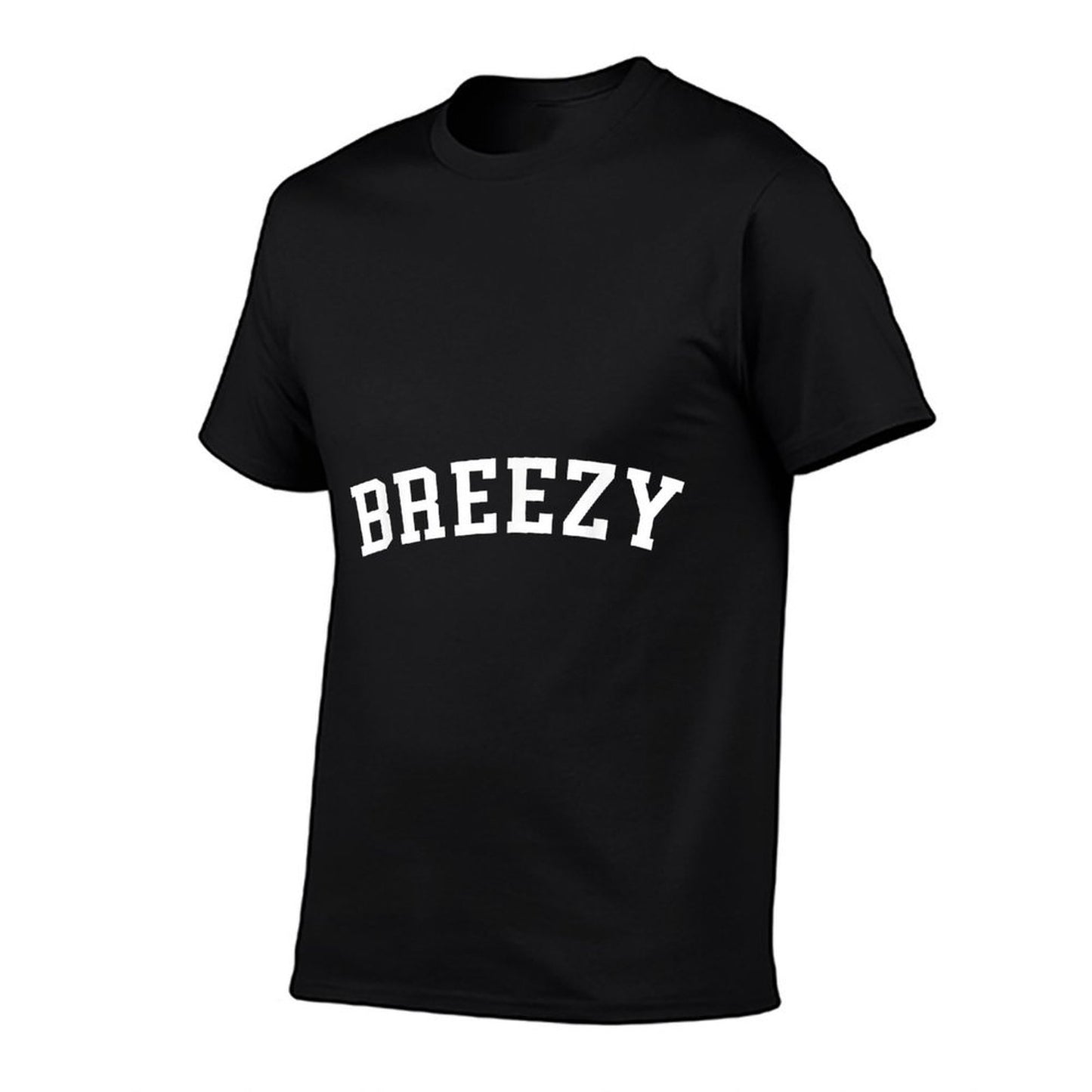 Breezy  Summer-ready Fabric T-Shirt
